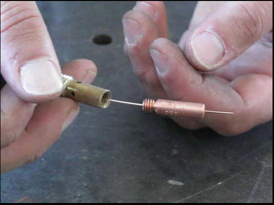 New MIG welding torch tip