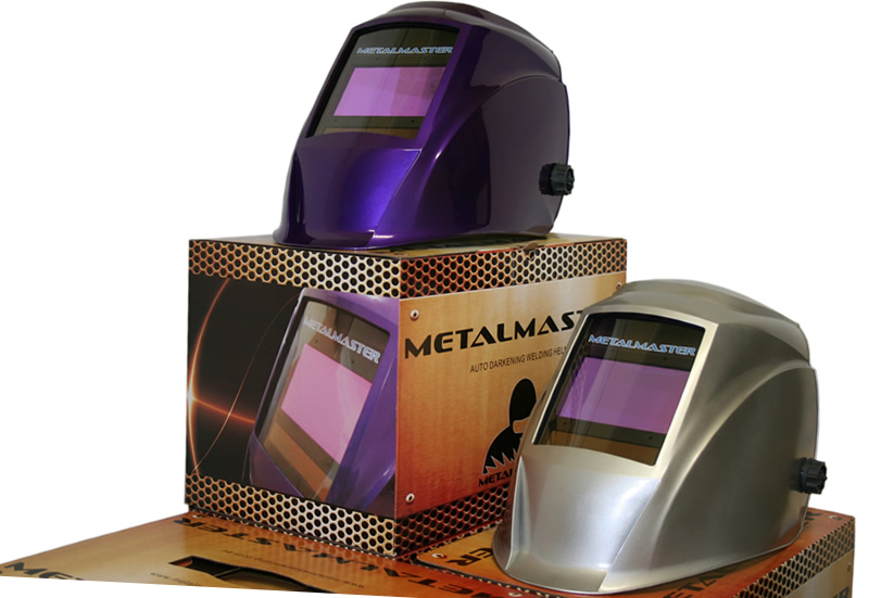 Metalmaster automatic welding helmets